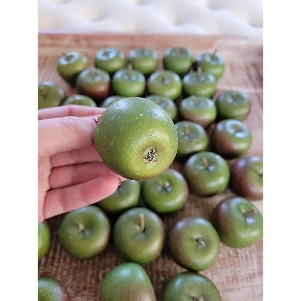 Apples Green Red Mini Vase Filler Bowl Decor